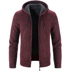 Gents' Chic Fleece Sweater Cardigan