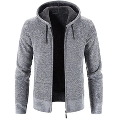 Gents' Chic Fleece Sweater Cardigan