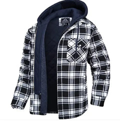 Cozy Plaid Winter Jacket