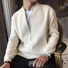 Men's Sleek Knit Cardigan