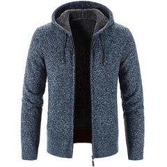 Gents' Chic Fleece Sweater Cardigan