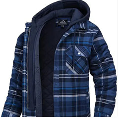 Cozy Plaid Winter Jacket